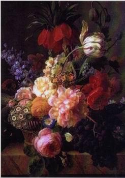 unknow artist Floral, beautiful classical still life of flowers.064 China oil painting art